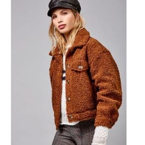 Brown Teddy bear jacket
